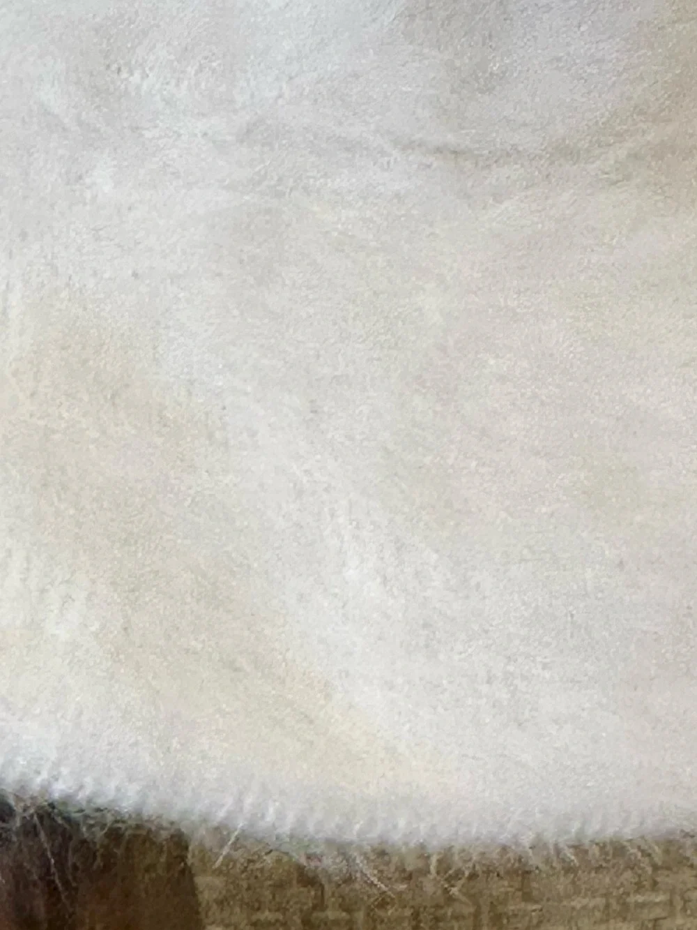 VTG 1980s-90s Kangol Furgora Casual Bucket Hat White Fluffy Angora Blend M